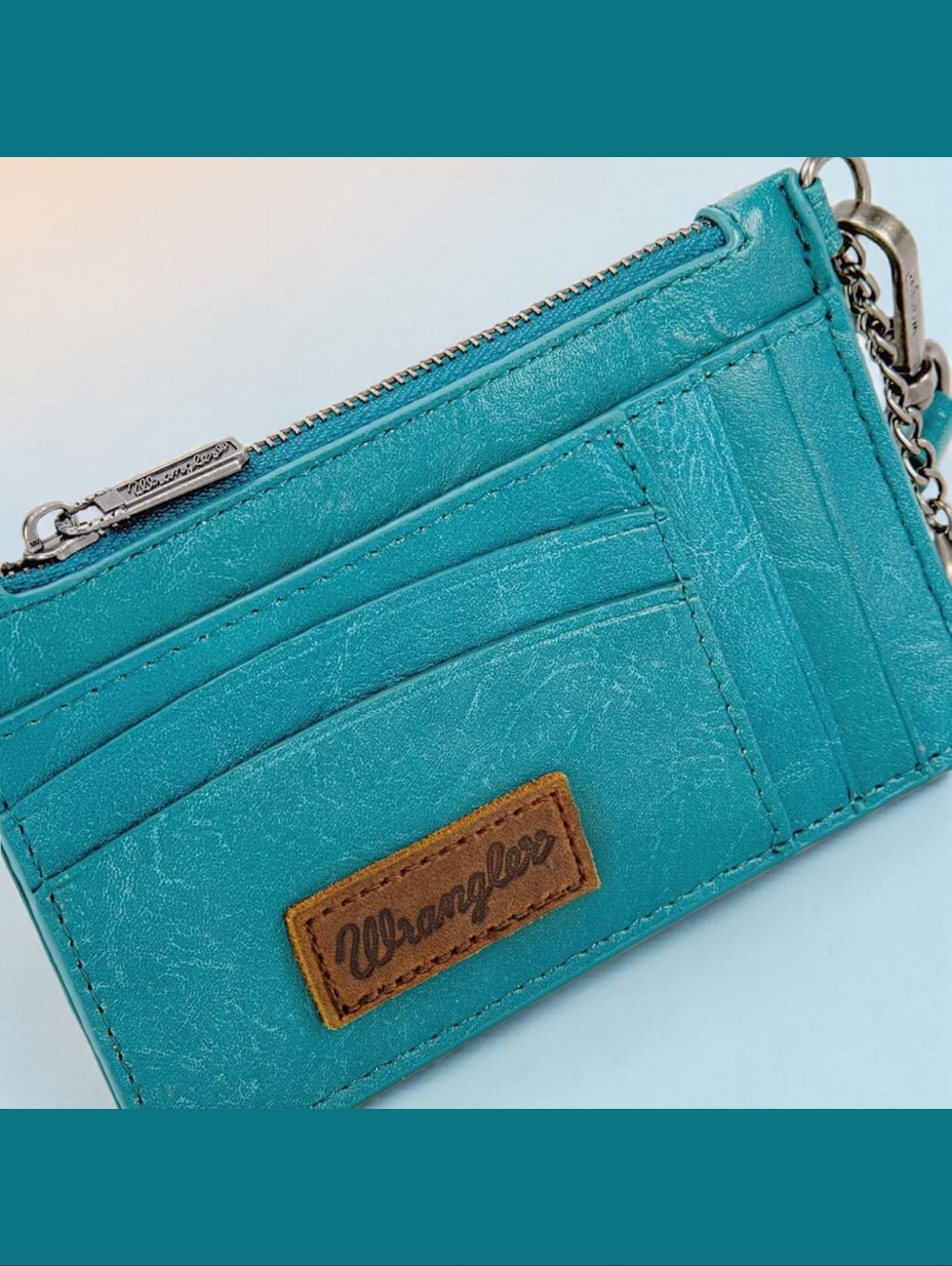 NEW Wrangler Key Card Holder with Wrist Strap - Picture 3 of 6